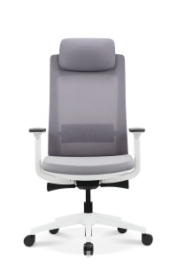 Grey Frame Modern Home Office Desk Chair