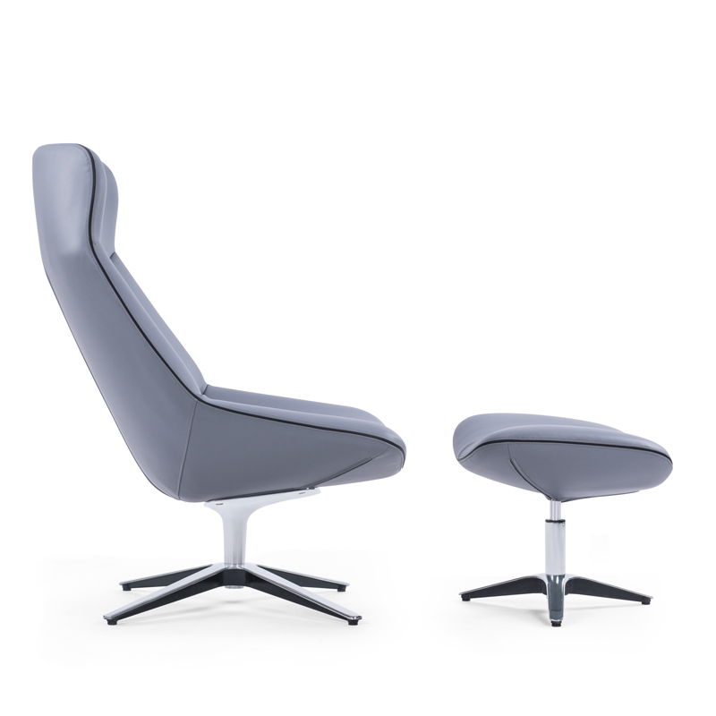 Lounge sofa chair with footrest factory and manufacturers SitZone