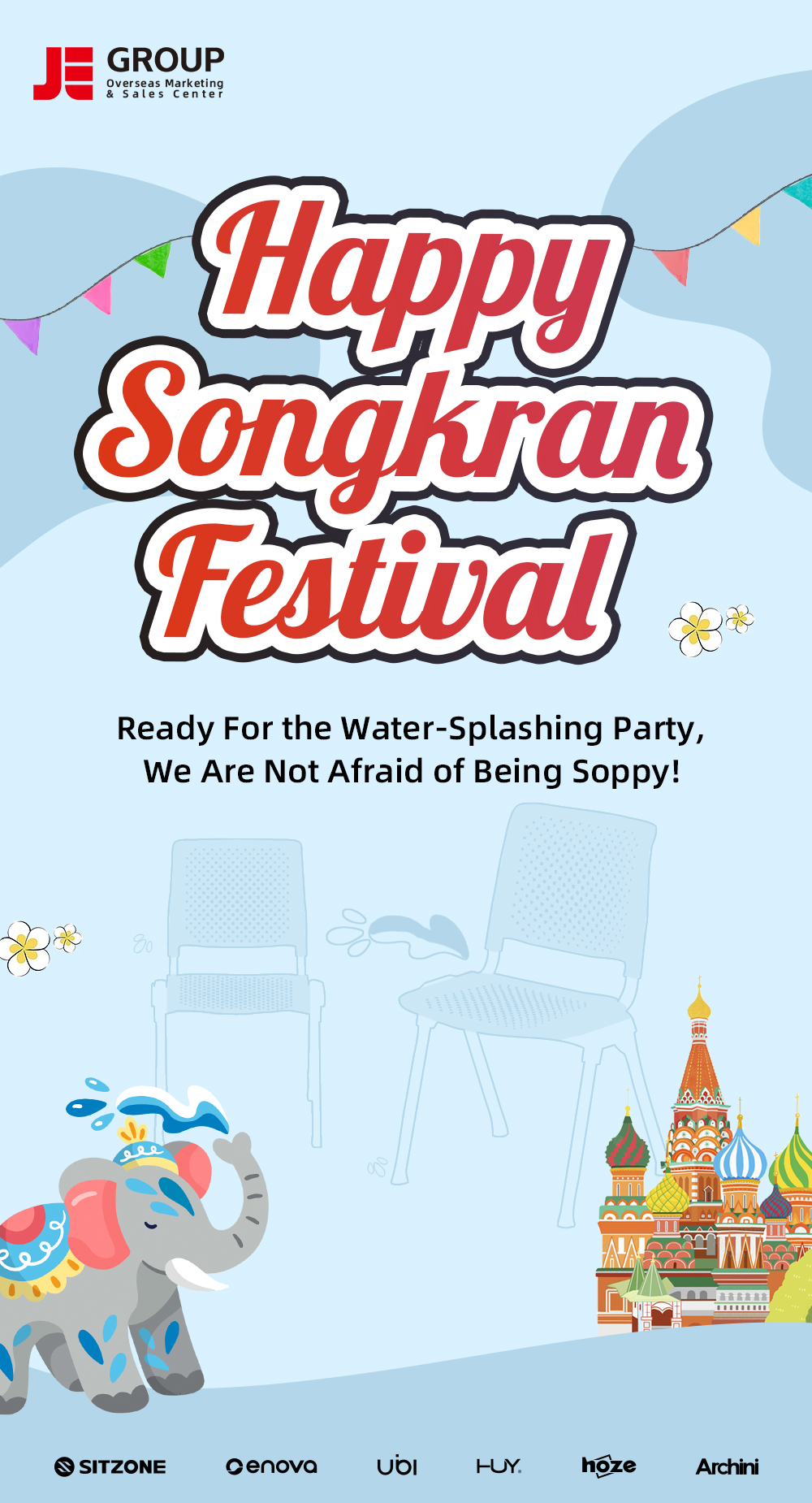 Frohes Songkran-Fest